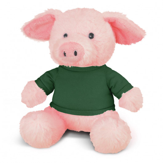 Dark Green Pig Plush Toys